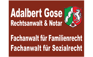 Logo der Firma Anwaltskanzlei Adalbert Gose Rechtsanwalt & Notar aus Wesel