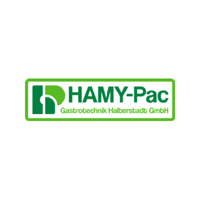 Logo der Firma HAMY-Pac Gastrotechnik Halberstadt GmbH aus Halberstadt