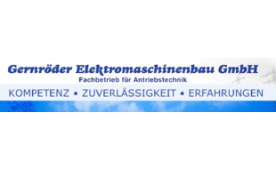 Logo der Firma Gernröder Elektromaschinenbau GmbH aus Gernrode