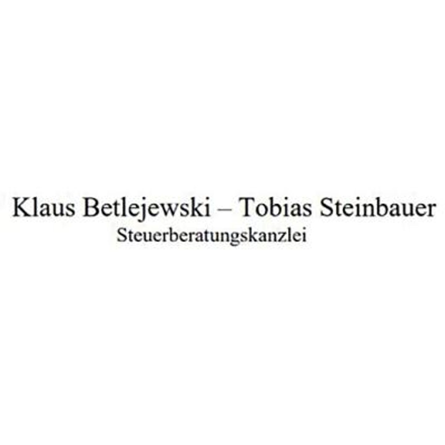 Logo der Firma Betlejewski und Steinbauer Steuerkanzlei aus München
