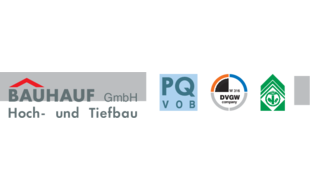 Logo der Firma BAUHAUF GmbH Hoch- und Tiefbau aus Coswig