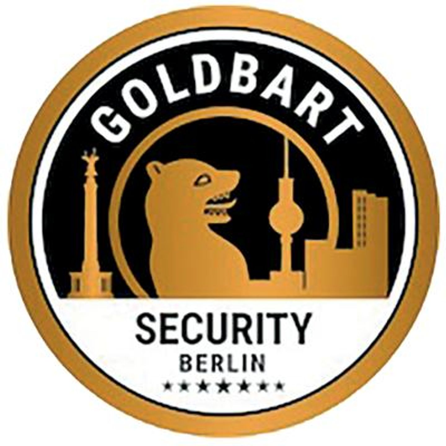 Logo der Firma Goldbart Security aus Berlin