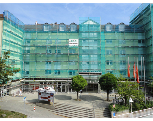 Beispielarbeit von Bösl Gerüstbau-Verleih - veröffentlicht auf Geruestbau.org