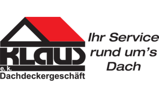 Logo der Firma Dachdeckergeschäft Klaus e.K. aus Dörfles-Esbach