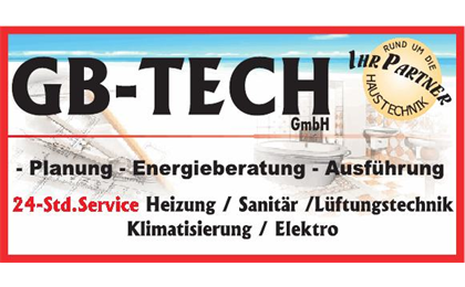 Logo der Firma Heizung GB-TECH GmbH aus Deggendorf auf dem Branchenportal Sanitaer.org