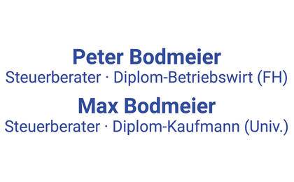 Logo der Firma Bodmeier Peter - Bodmeier Max GbR Steuerberater aus Ebersberg