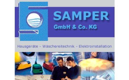 Logo der Firma Hausgeräte & Wäschereitechnik Samper GmbH & Co.KG aus Erfurt