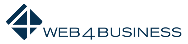 Logo der Firma web4business – ein Produkt der we22 aus Berlin