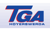 Logo der Firma TGA Technische Gebäudeausrüstungen Hoyerswerda GmbH aus Hoyerswerda