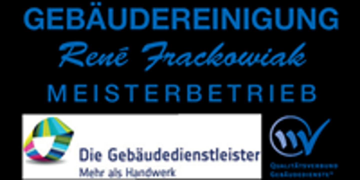 Logo der Firma Gebäuderenigung René Frackowiak aus Düsseldorf