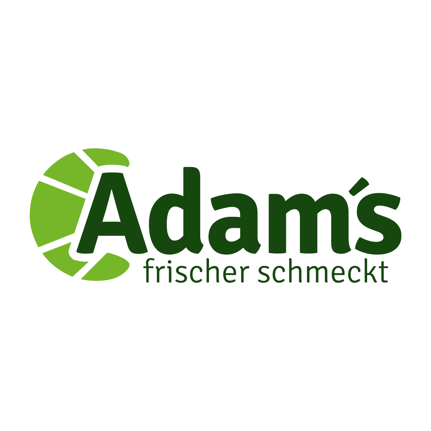 Logo Adam's - frischer schmeckt!