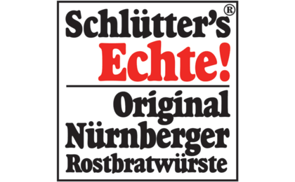 Logo der Firma Schlütter''s Echte! Nürnberger Rostbratwürste GmbH & Co. KG aus Nürnberg