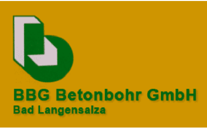 Logo der Firma BBG Betonbohr GmbH aus Bad Langensalza