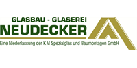 Logo der Firma Glasbau-Glaserei Neudecker NL der KM Spezialglas u.Baumontagen GmbH aus Amberg auf dem Branchenportal Glaserei.org