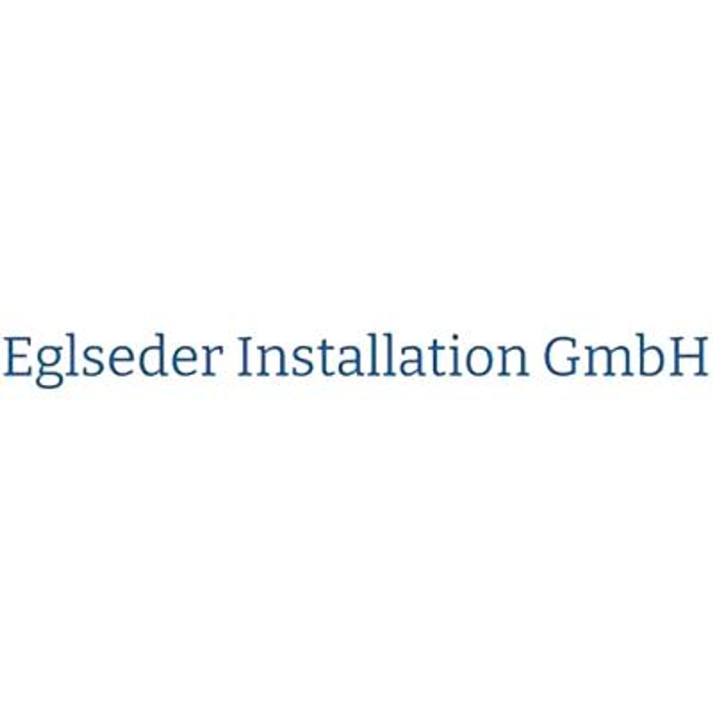 Logo der Firma Eglseder Installationen GmbH aus München