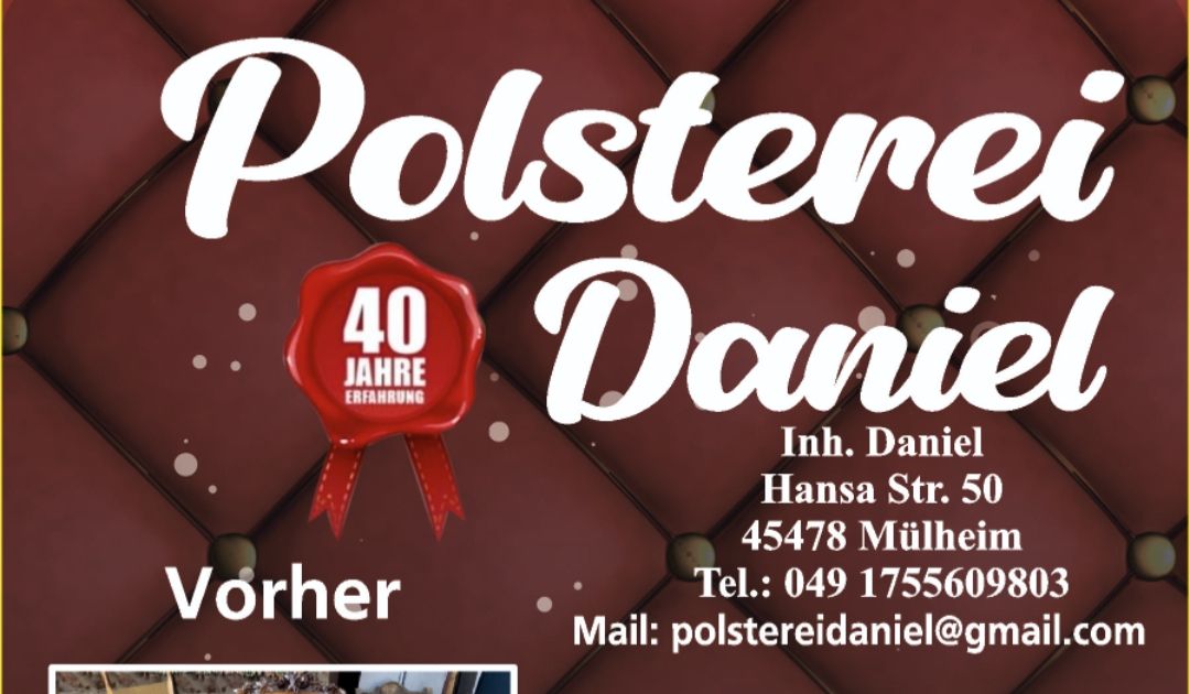 Logo der Firma Polsterei Daniel aus Mülheim