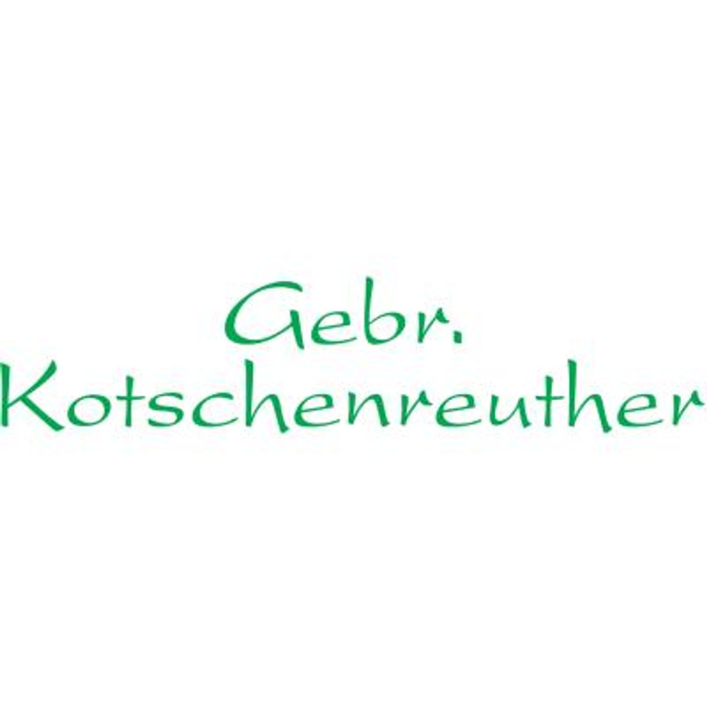Logo der Firma Gebr. Kotschenreuther aus Steinwiesen