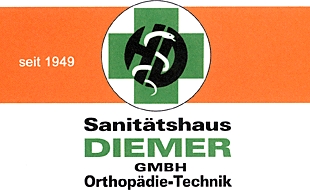 Logo der Firma Sanitätshaus Diemer GmbH aus Weinheim