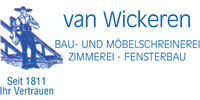 Logo der Firma Wickeren van aus Kranenburg auf dem Branchenportal Tischler-Schreiner.org