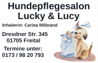 Logo der Firma Hundepflegesalon Lucky & Lucy aus Freital