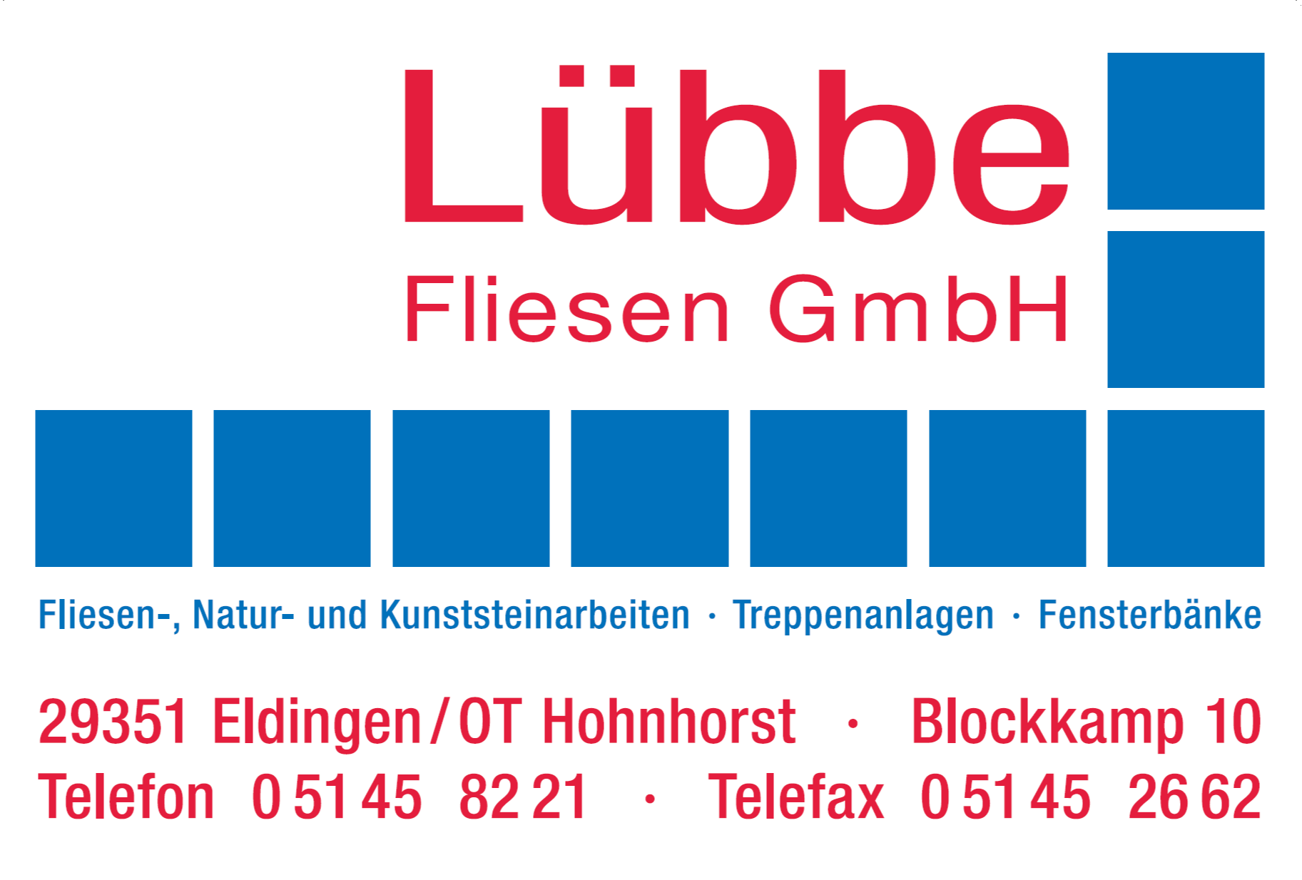 Logo der Firma Lübbe Fliesen GmbH aus Eldingen
