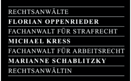 Logo der Firma Rechtsanwälte Oppenrieder, Kress & Schablitzky aus Murnau