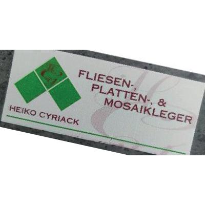 Logo der Firma Fliesen-, Platten- & Mosaikleger Heiko Cyriack aus Neukirchen