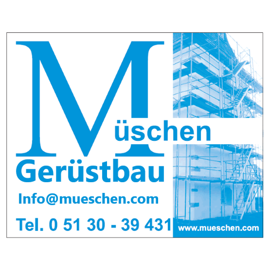 Logo der Firma Dirk Müschen Gerüstbau GmbH & Co. KG aus Wedemark