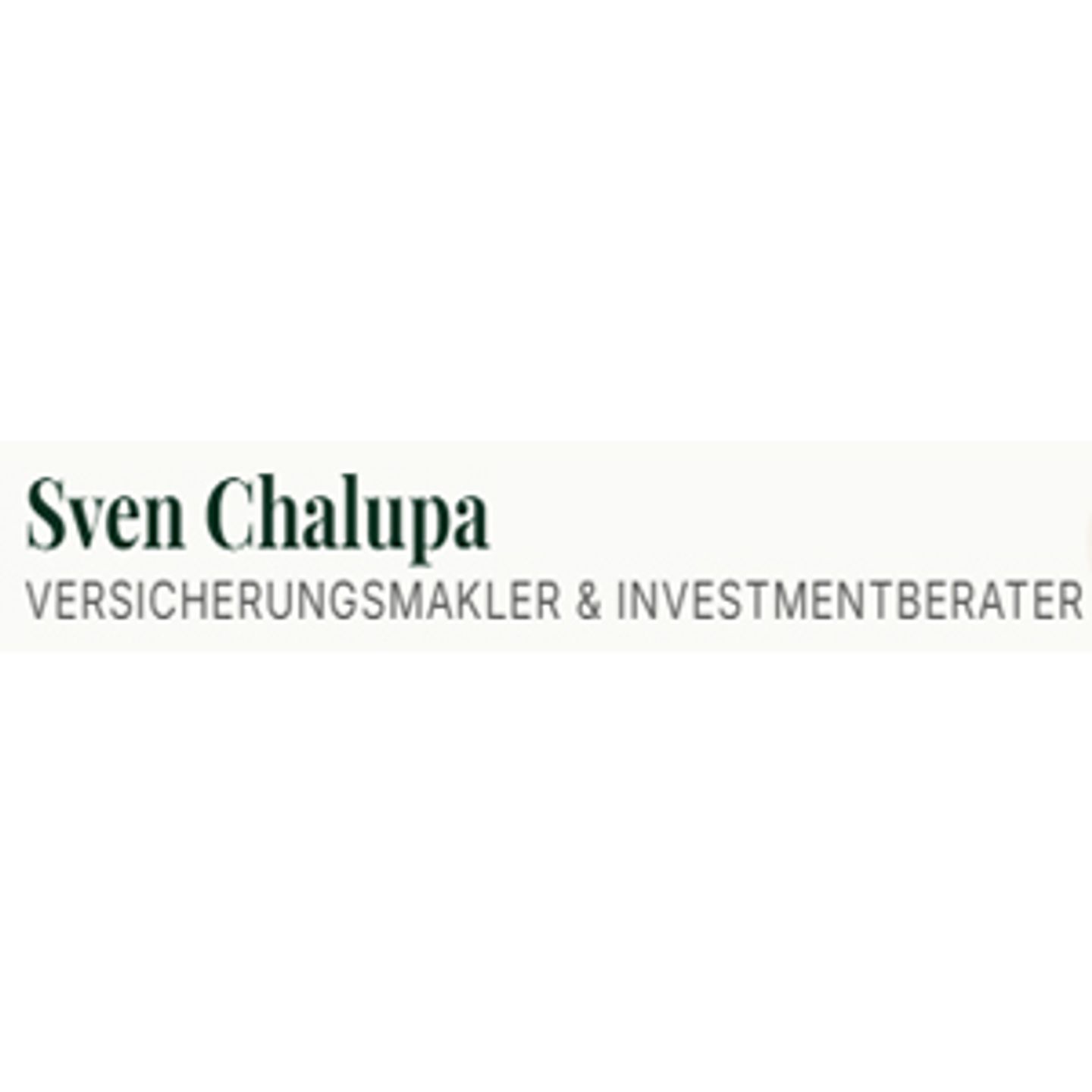 Logo der Firma Sven Chalupa Versicherungsmakler & Investmentberater aus Berlin
