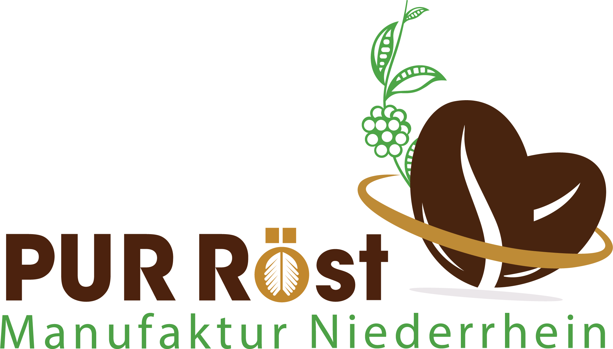 Logo der Firma PUR Röst Manufaktur Niederrhein aus Moers