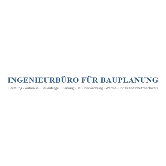 Logo der Firma Ingenieurbüro für Bauplanung Dipl.-Ing.(FH) Monika Biedermann aus Weißenfels