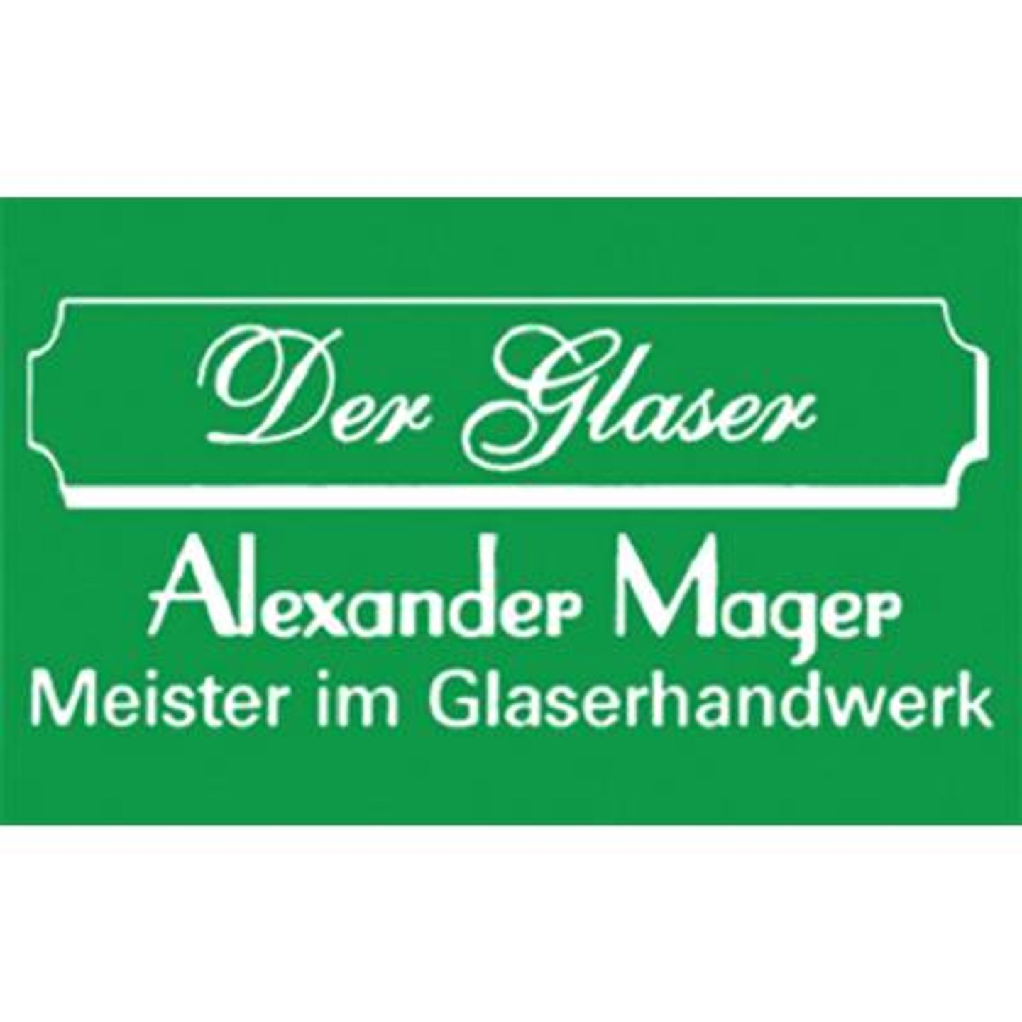 Logo der Firma Mager Alexander Glaserei aus Rosenheim