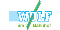 Logo der Firma Wolf am Bahnhof aus Fürth