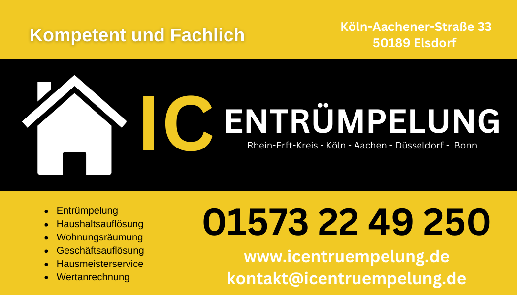 Logo der Firma IC ENTRÜPELUNG aus Elsdorf