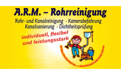 Logo der Firma A.R.M. Rohrreinigung aus Elfershausen