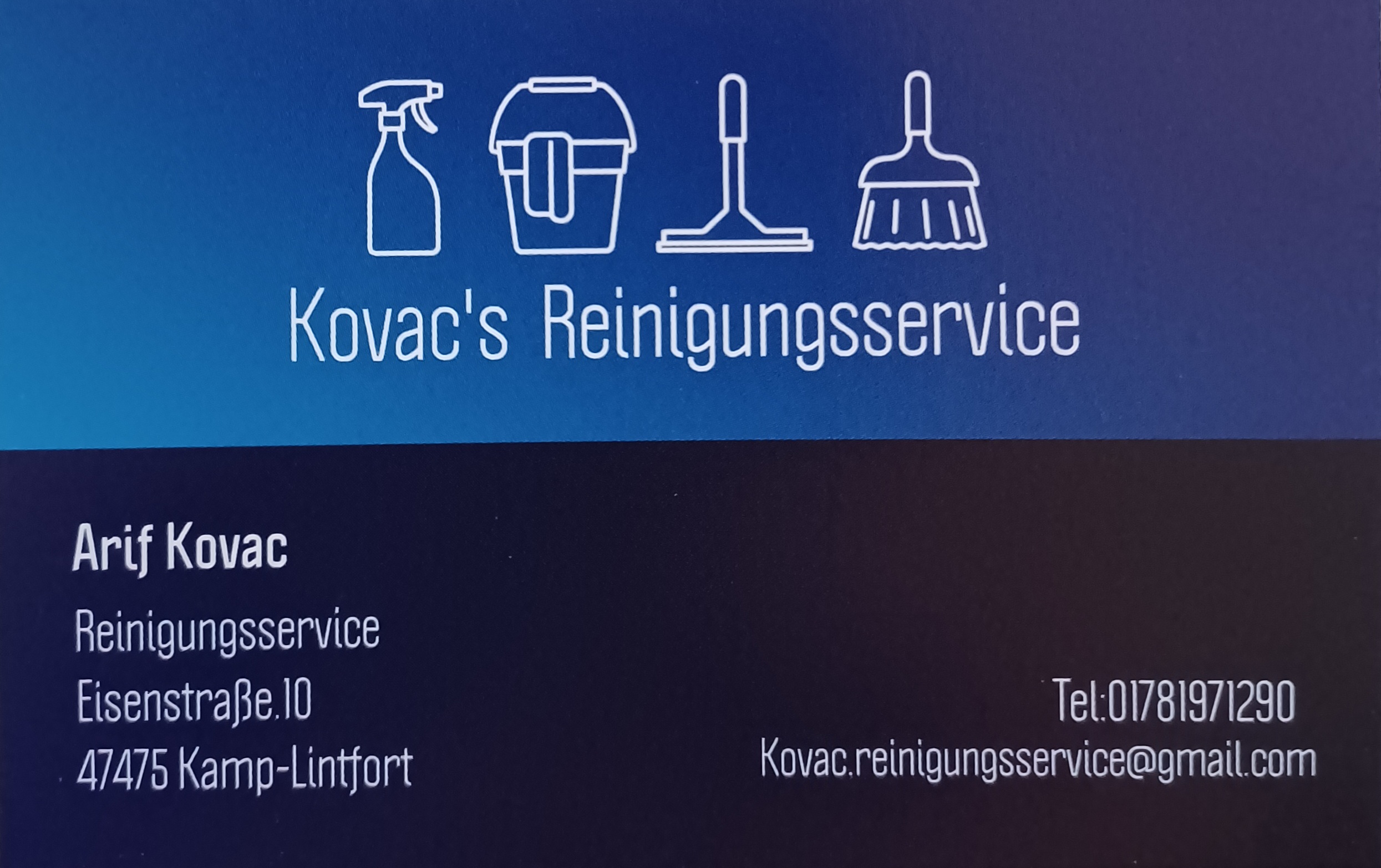 Logo der Firma Kovac's Reinigungsservice aus Kamp-Lintfort