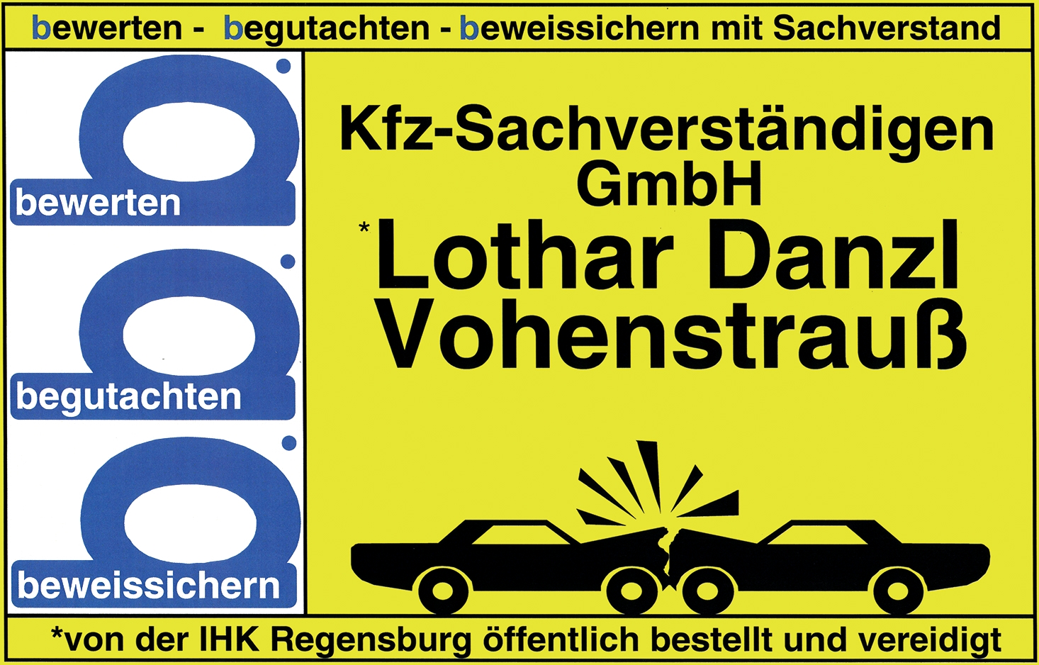 Logo der Firma b.b.b. Kfz-Sachverständigen GmbH aus Vohenstrauß