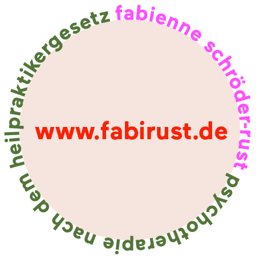 Logo der Firma Fabienne Schröder-Rust, Psychotherapie nach dem Heilpraktikergesetz aus Frankfurt am Main
