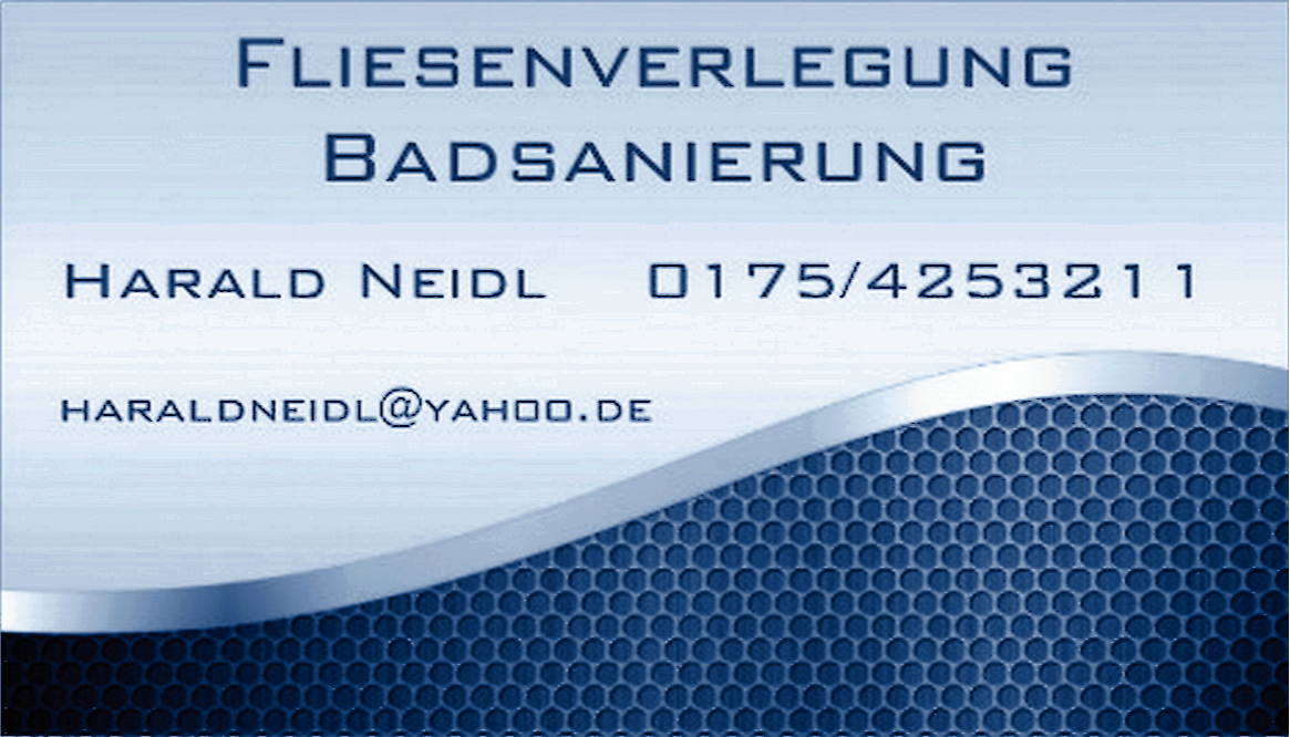 Logo der Firma Neidl Harald, Fliesenlegerfachbetrieb aus Bad Abbach