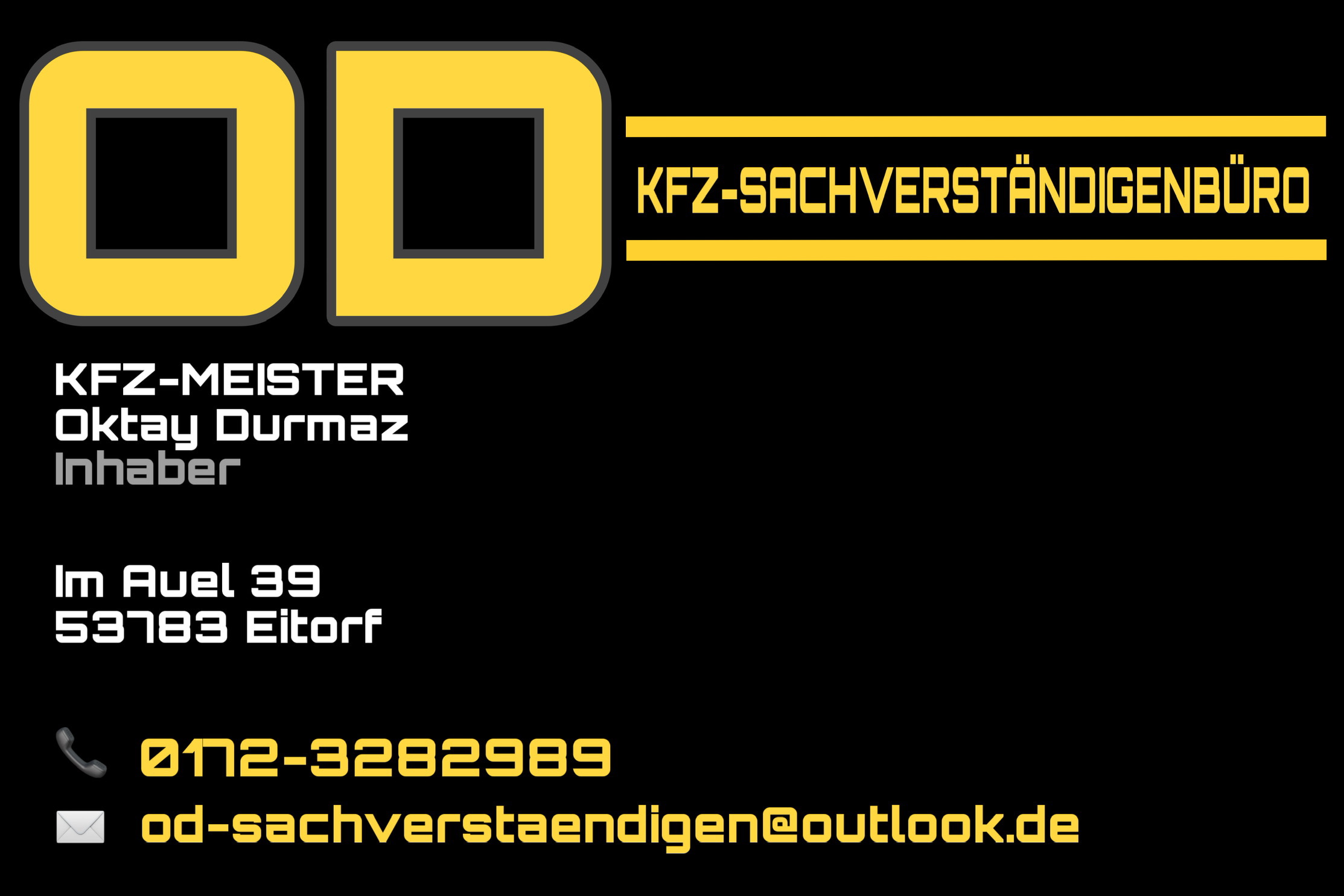 Logo der Firma OD KFZ-Sachverständigenbüro aus Eitorf