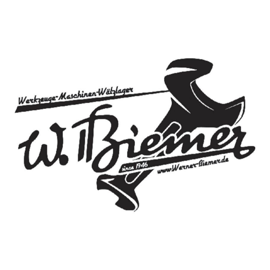 Logo der Firma WERNER BIEMER WERKZEUGE-MASCHINEN-WÄLZLAGER Inh.: Thorsten Bockstaller e.K. aus Villingen-Schwenningen