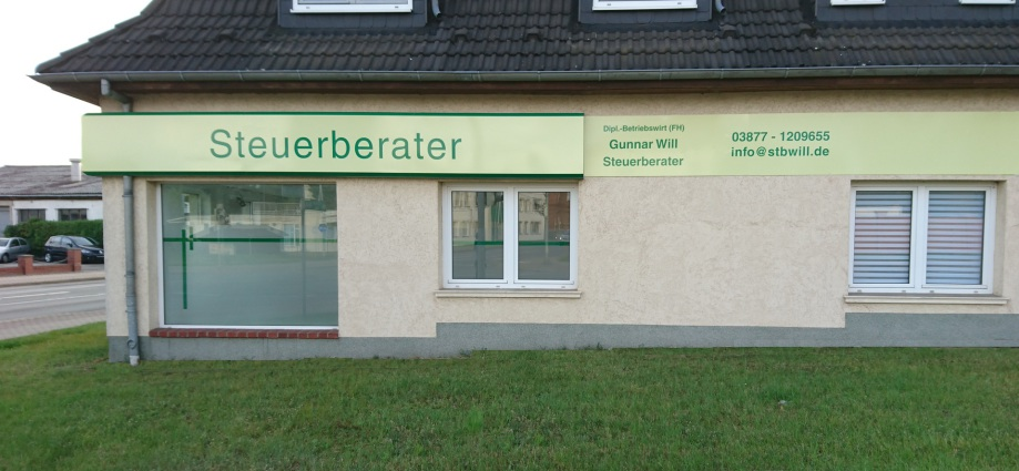 Logo der Firma Steuerberater Gunnar Will aus Wittenberge