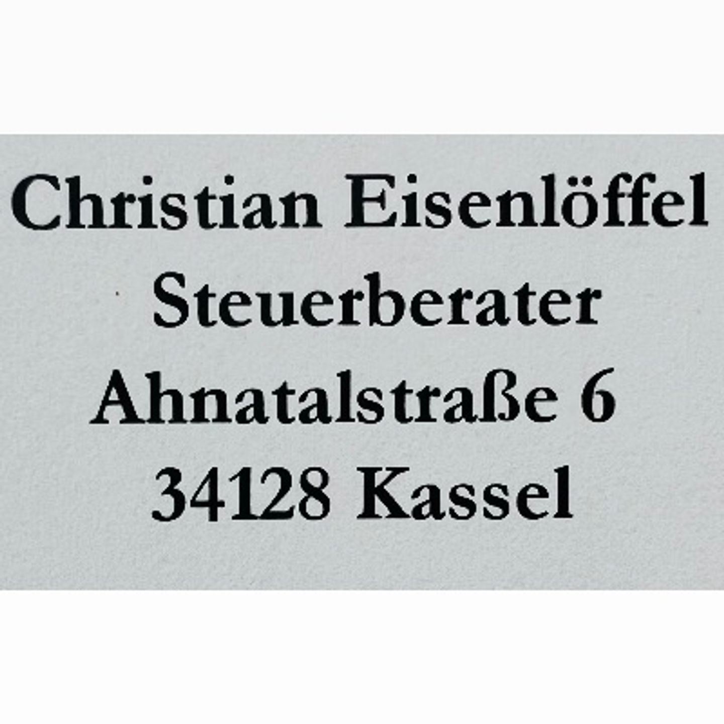 Logo der Firma Eisenlöffel Christian Steuerberater aus Immenhausen