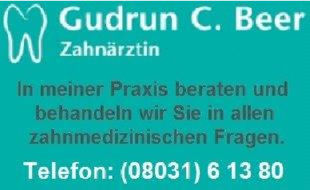 Logo der Firma Beer Gudrun C. Zahnärztin Rosenheim aus Rosenheim