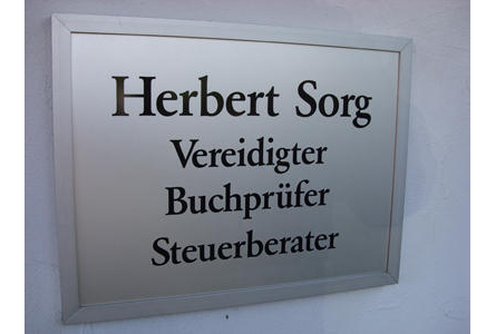 Beispielarbeit von Sorg Herbert Steuerberater - veröffentlicht auf Steuer-Berater.de