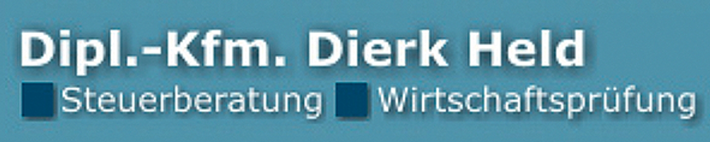 Logo der Firma Dipl.-Kfm. Dierk Held aus Berlin