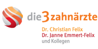 Logo der Firma Die 3 Zahnärzte, Dr. Christian Felix, Dr. Janne Emmert-Felix und Kollegen aus Bamberg