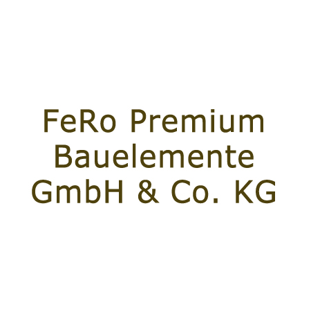 Logo der Firma FeRo Premium Bauelemente GmbH & Co. KG aus Mülheim