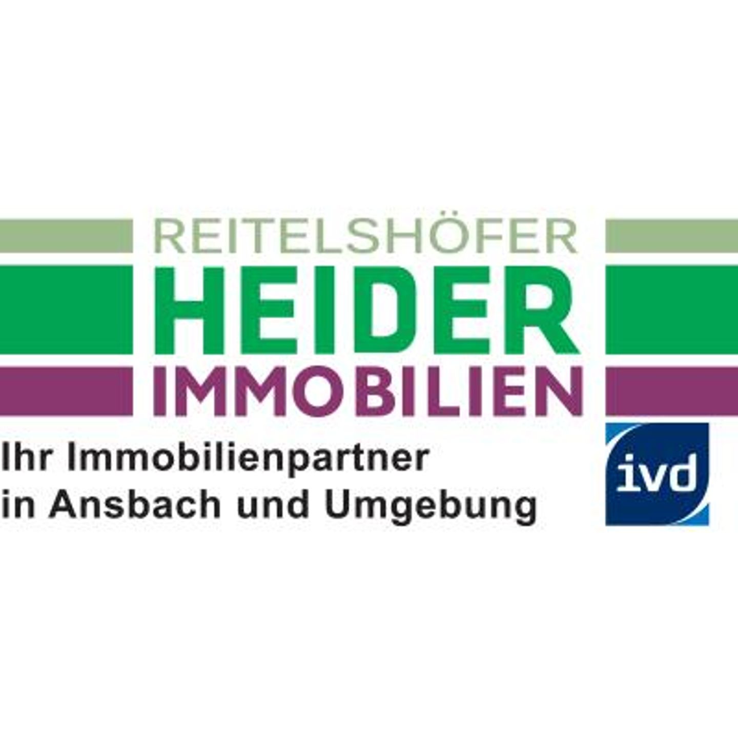 Logo der Firma Reitelshöfer + Heider Immobilien OHG aus Ansbach