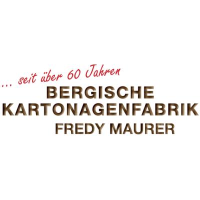 Logo der Firma Bergische Kartonagenfabrik Inh. Fredy Maurer aus Solingen